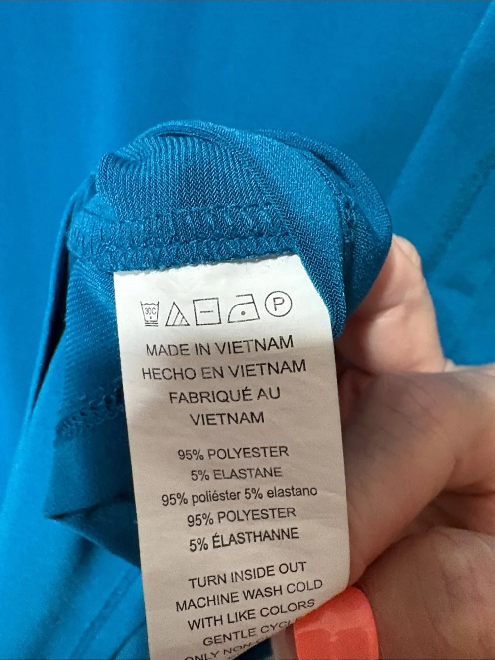 Michael Kors Teal Blue Ladder-Sleeve Midi Dress